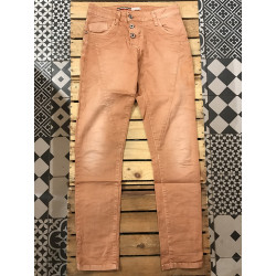 Jean orange cuivré