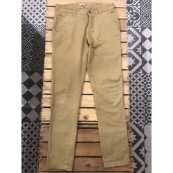 Pantalon cintré  beige/marron