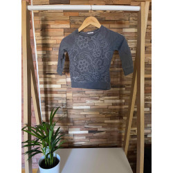 Gray sweater