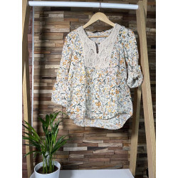 Chemisier à motifs