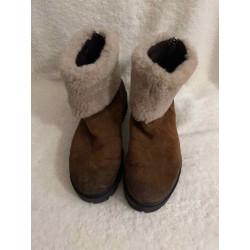 Boots marron/shearling