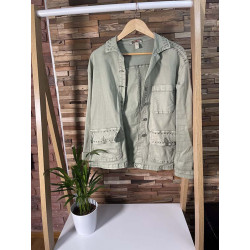 Veste Kaki à clous