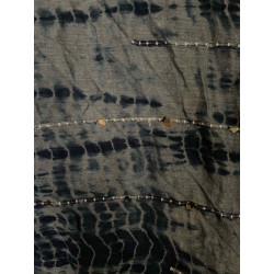 Echarpe Tie&Dye bleu