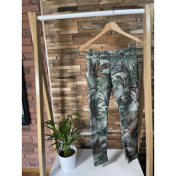 Pantalon motif jungle