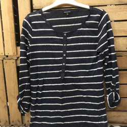 Pull léger marinière